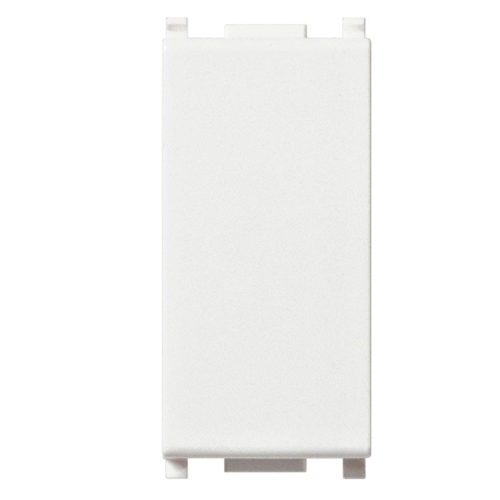 Copriforo da incasso Vimar Plana 1 Modulo Plastica Bianco 14041