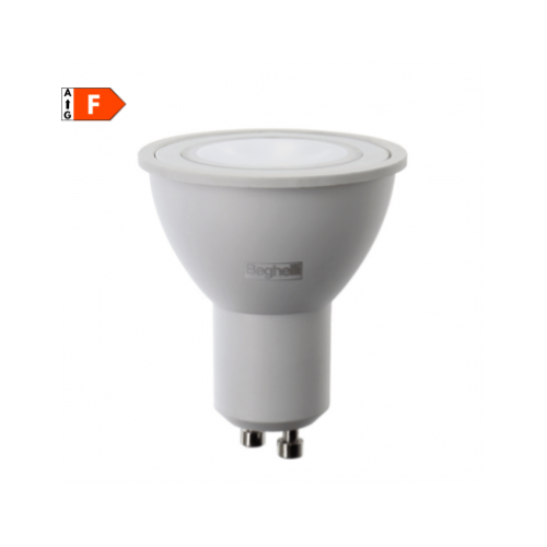LAMPADINA LED GU10 7W 4000K/NATURALE 100° 600LM BEGHELLI 56858