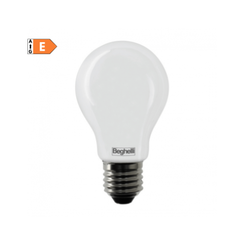 LAMPADINA LED GOCCIA OPALE 12W E27 6500K/FREDDA BEGHELLI 56528