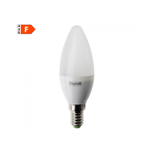 LAMPADINA LED OLIVA OPALE 7W E14 6500K/FREDDA BEGHELLI 56979