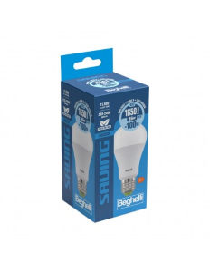 LAMPADINA LED GOCCIA OPALE 16W E27 6500K/FREDDA BEGHELLI 56850