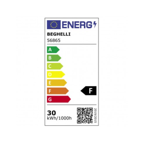 LAMPADINA LED GOCCIA OPALE 30W E27 6500K/FREDDA BEGHELLI 56865
