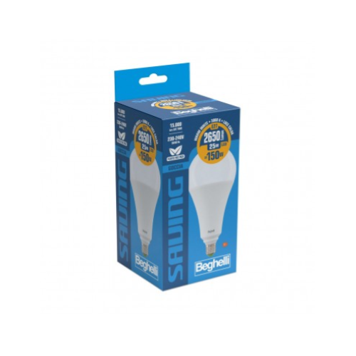 LAMPADINA LED GOCCIA OPALE 25W E27 3000K/CALDA BEGHELLI 56860