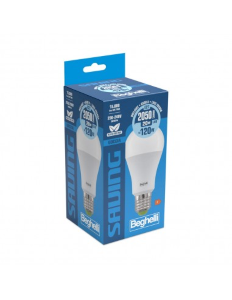 LAMPADINA LED GOCCIA OPALE 20W E27 6500K/FREDDA BEGHELLI 56853