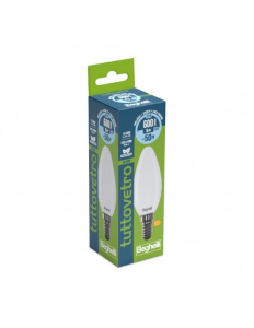 LAMPADINA LED OLIVA OPALE 5W E14 6500K/FREDDA BEGHELLI 56534