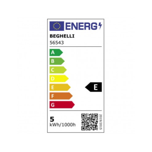 LAMPADINA LED SFERA OPALE 5W E14 6500K/FREDDA BEGHELLI 56543