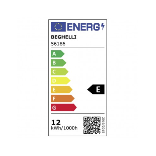LAMPADA LED FILAMENTO E27 12W 1600LM 2700K/CALDA BEGHELLI 56186