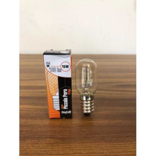 LAMPADINA PERA FRIGO CHIARA 15W 230V E14 BEGHELLI 55804