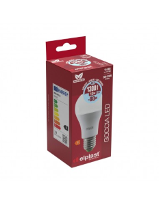 LAMPADINA LED GOCCIA OPALE 13W E27 6500K/FREDDA BEGHELLI/ELPLAST 56816
