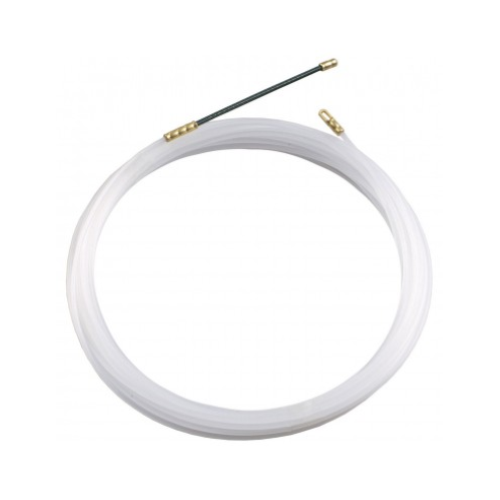 Sonda passacavi da 15 metri D. 4 mm con puntale flessibile in acciaio ottone FAEG FG25415