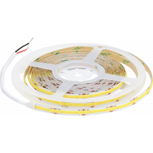 Striscia LED COB 24V 320 LED 4000K LUCE NATURALE IP20 10W/M OPTONICA Lunghezza: 5 metri