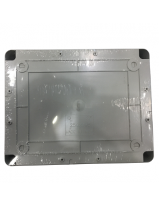 Centralino da parete 6-12 Moduli DIN con barra in metallo grigio FAEG FG14112