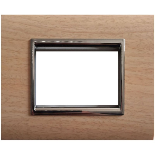 Placca NewPrestige 3 moduli betulla ECL3083BT