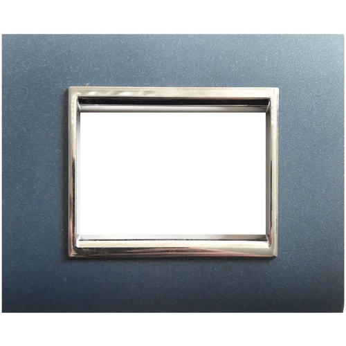 Placca NewPrestige 3 mod.vulc.carta zuc. ECL3083V-CZ