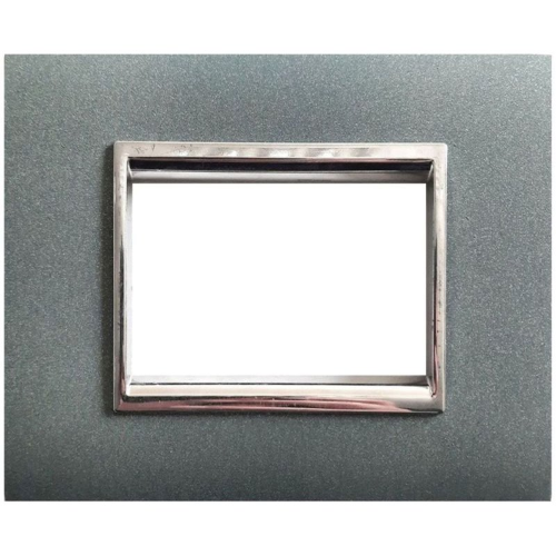 Placca NewPrestige 3 mod.vulc.verde nott ECL3083V-VN