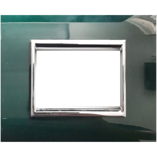 Placca NewPrestige 3 mod.verde scozia ECL3083VS