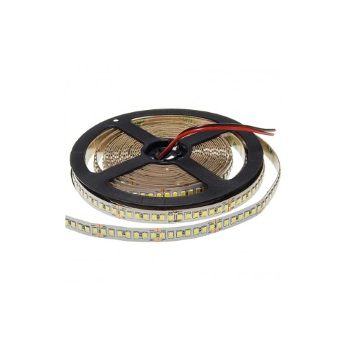Striscia LED 2835 24V Non Impermeabile 100lm/W 196L/M 24V 12MM 20W/M 2100LM/M 2800K LUNGHEZZA 5 METRI