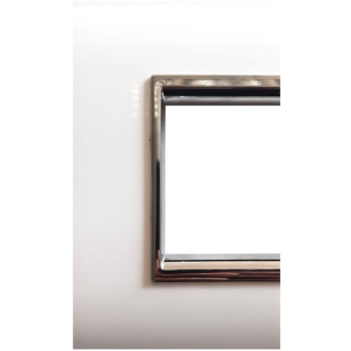 Placca NewPrestige 7 moduli bianco ECL3087WH
