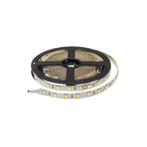 Striscia LED 5054 24V Non Impermeabile 60L/M 24V 10MM 16W/M 1100LM/M 2800K LUCE CALDA Lunghezza: 5 metri