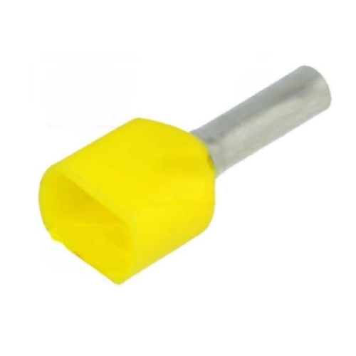 TERMINALE A BUSSOLA PREISOL.DOPPIO 5.3MM Conf 25pz