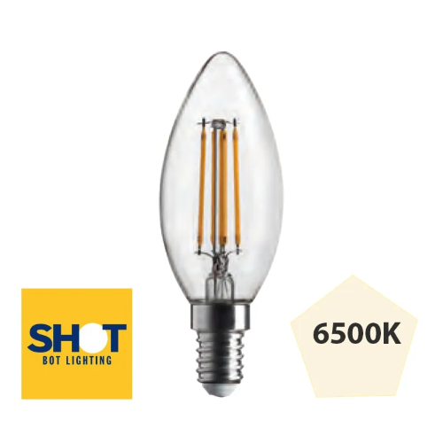 LAMPADA LED OLIVA STICK E14 4,5w 6500k WLD2004X1