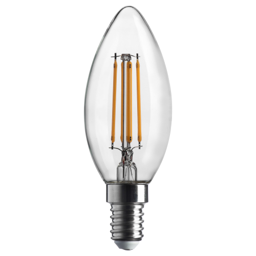 Lampada a led oliva stick e14 4,5w 4000k fascio 360 WLD2004X3