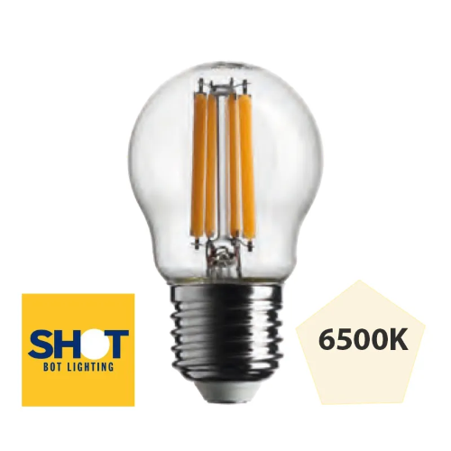 Lampada a led sfera stick e27 4,5w 6500k fascio 360 wld3104x1