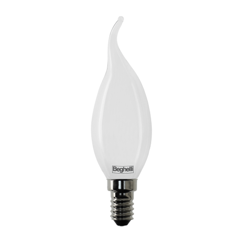 LAMPADINA LED COLPO DI VENTO OPALE 5W E14 6500K FREDDA BEGHELLI 56555