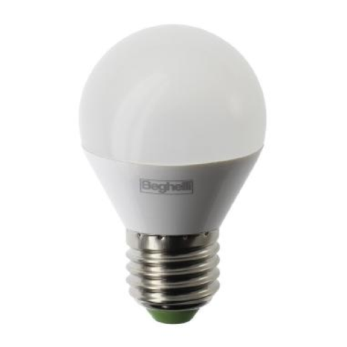 LAMPADINA LED SFERA OPALE 5W E27 6500K/FREDDA BEGHELLI 56821