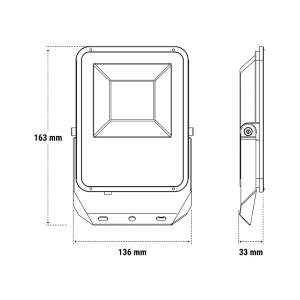 PROIETTORE LED 30W 6500K/FREDDA 3000LM IP66 BEGHELLI 86165
