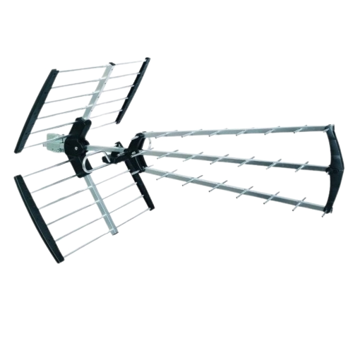 Antenna TV digitale terrestre UHF 39 elementi con filtro 5G LTE, guadagno 18 dB, attacco F schermato Metronic 414035
