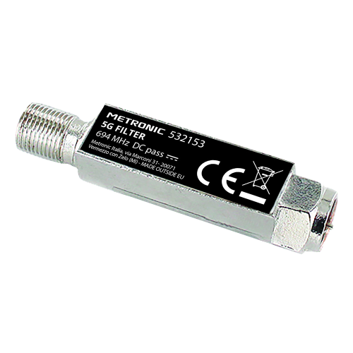 FILTRO 5G LTE TV DA ESTERNO 470-694MHZ  METRONIC 532153