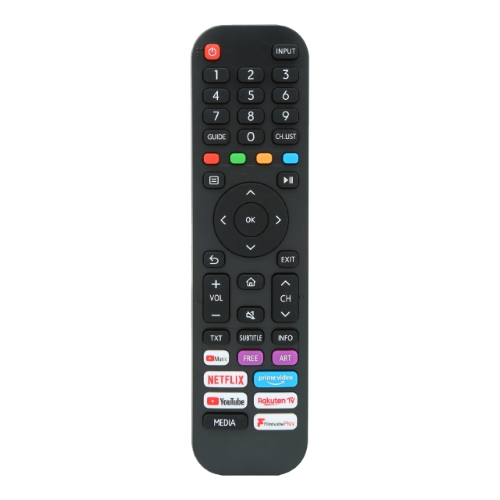 COMPATIBILE PER HISENSE - TELECOMANDO DI RICAMBIO IR PER TV HISENSE CON SIMBOLOGIA COME ORIGINALE