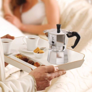 CAFFETTIERA LA MOKINA MOKA ESPRESSO 1/2 TAZZA ALLUMINIO BIALETTI 2003300