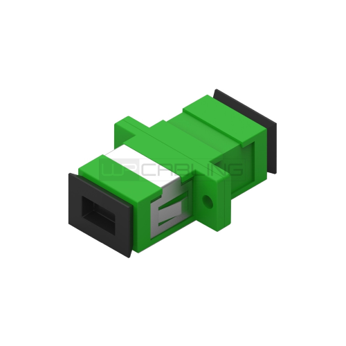 ACCOPPIATORE FIBRA OTTICA SIMPLEX SC-APC / SC-APC MONOMODALE OS2 WP CABLING WPCFA0SCA0100
