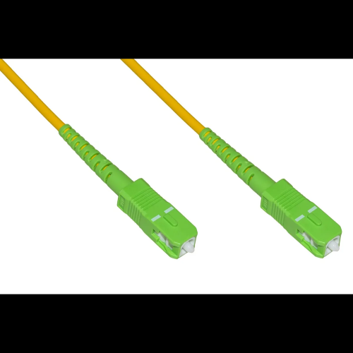 CAVO FIBRA OTTICA FTTH 20M SC/APC-SC/APC SIMPLEX MONOMODALE OS2 EWENT IM1406