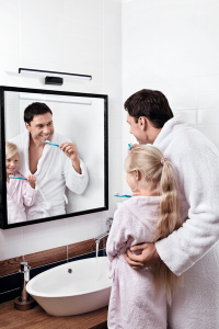 APPLIQUE LED BAGNO IP44 8W 4000K CROMO ASTEN LED IP44 8W-NW KANLUX 26680
