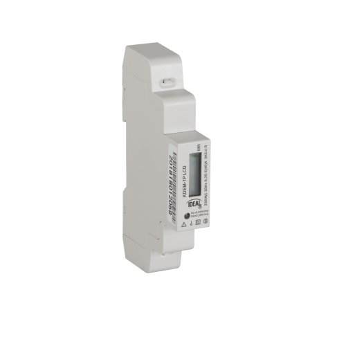 CONTATORE ENERGIA MONOFASE 1 MODULO 45A KDEM-1P LCD KANLUX 19343