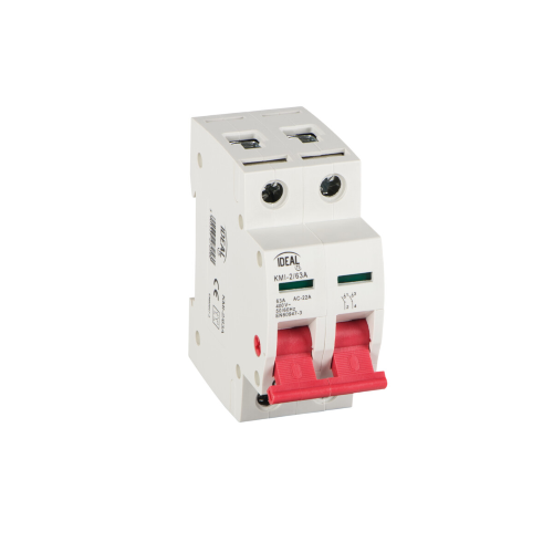 INTERRUTTORE SEZIONATORE MODULARE 2P 63A KMI-2/63A KANLUX 27256
