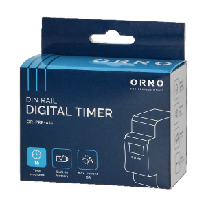 TIMER DIGITALE SU GUIDA DIN