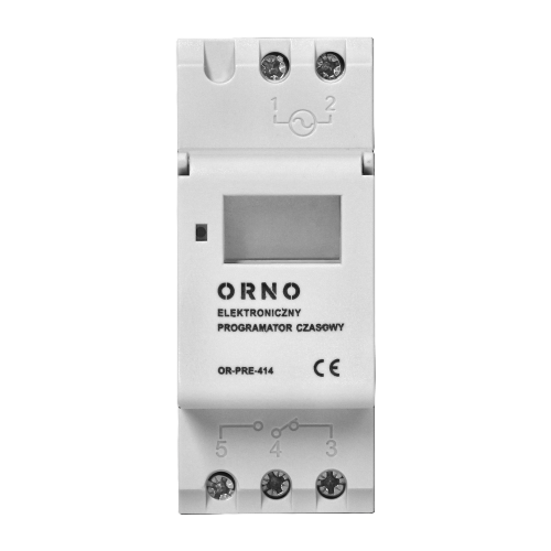 TIMER DIGITALE SU GUIDA DIN