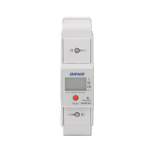 CONTATORE DI ENERGIA MONOFASE 45A GUIDA DIN LCD ORNO OR-WE-503