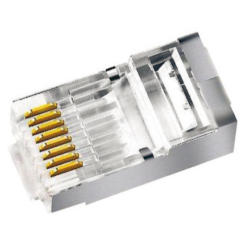 SPINA RJ45 CAT.6 STP CON FORI PASSANTI CF 10 PZ ELCART 40/13510