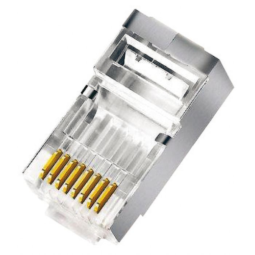 SPINA RJ45 CAT.6 STP FORI PASSANTI CONF. 100 PZ ELCART 40/13522