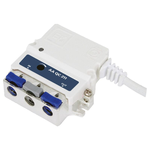 AMPLIFICATORE QUICOAX 1 IN 2 OUT REGOLABILE 20 DB ELCART 55/30296