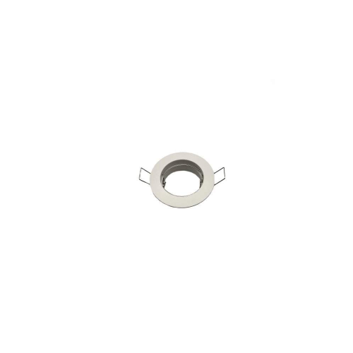 FARETTO AD INCASSO SOFFITTO TONDO FISSO ALLUMINIO CROMO LUCIDO GU10 STONE 8005/CL