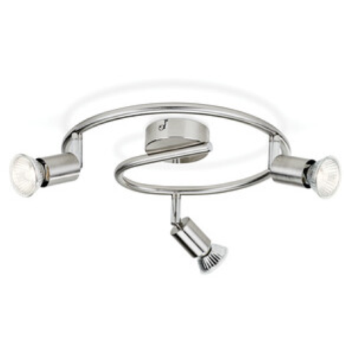 PLAFONIERA LIMBALI 3 FARETTI GU10 PHILIPS
