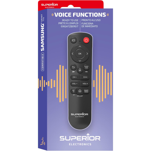 TELECOMANDO UNIVERSALE BLUETOOTH CON CONTROLLO VOCALE PER SMART TV SAMSUNG SUPERIOR SUPTBB002