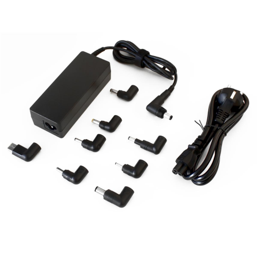 ALIMENTATORE UNIVERSALE PER NOTEBOOK 90W CON 9 TIPS INTERCAMBIABILI TECHMADE TM-AFUA09