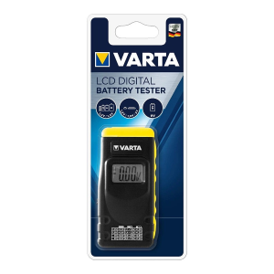 TESTER DIGITALE PER BATTERIE CON DISPLAY LCD VARTA 00893